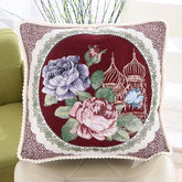 Vintage Floral Pillow Case